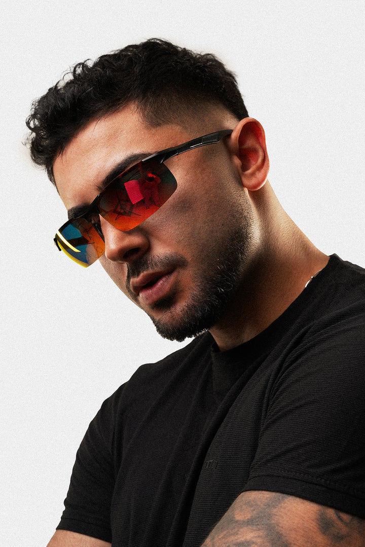 BECS-X Turuncu Polarize Güneş Gözlüğü